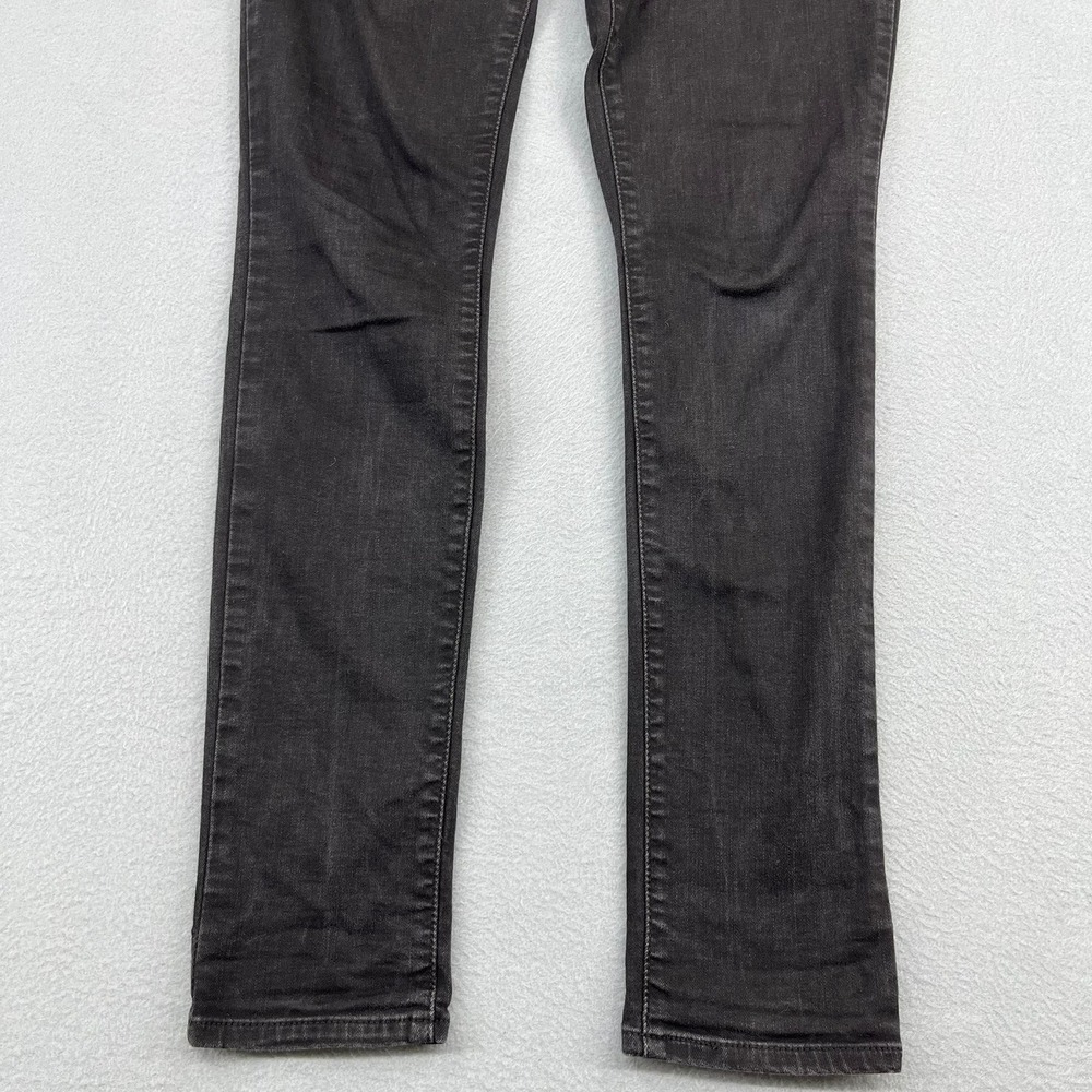Levis 721 High Rise Skinny Jeans Womens 28 Black Denim Pants‎ - Picture 3 of 13